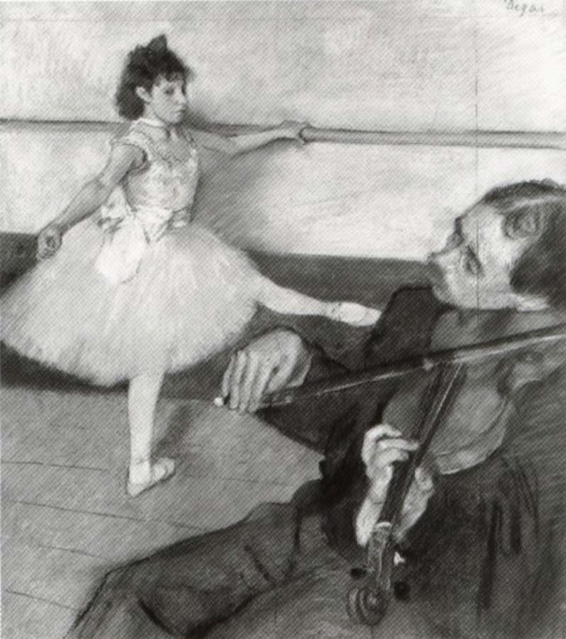 Portrait of a Dancer at her Lesson